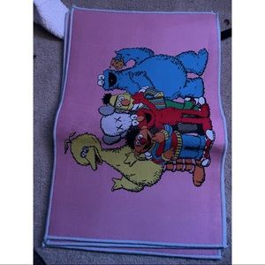 seasame street floor mat